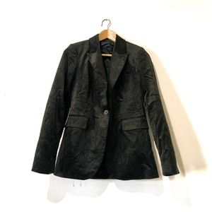 Zara Dark Brown Corduroy Blazer